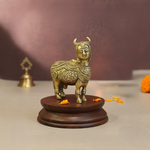 Brass Kamdhenu Cow (Small)