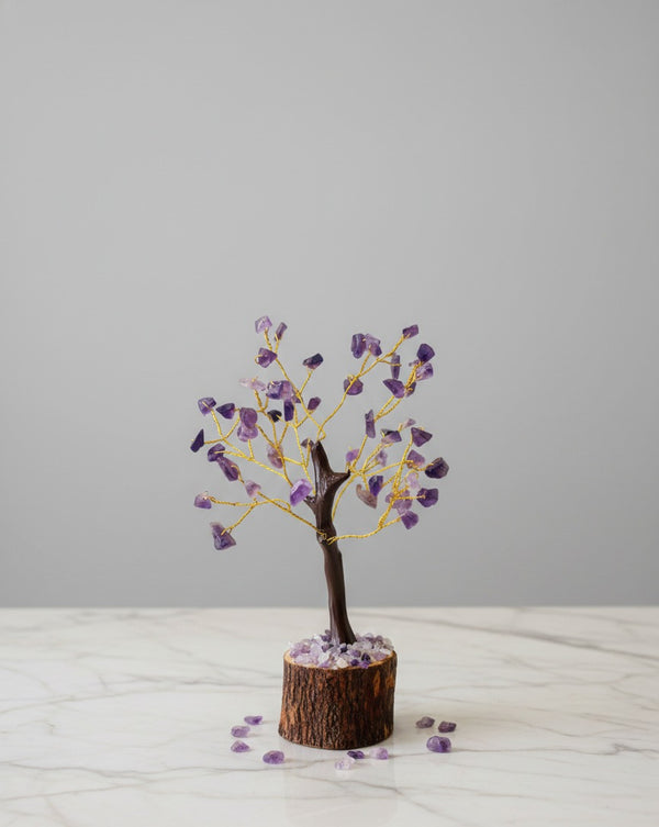 AMETHYST CRYSTAL TREE