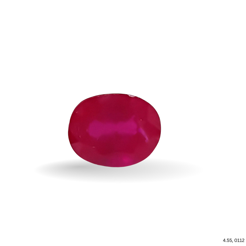 4.55 CARAT RUBY (GRADE B)