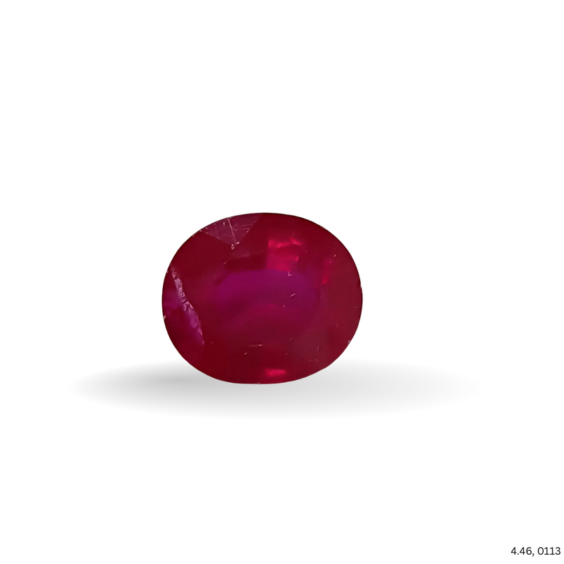 4.46 CARAT RUBY (GRADE B)