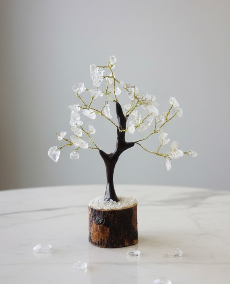 CLEAN QUARTZ CRYSTAL TREE