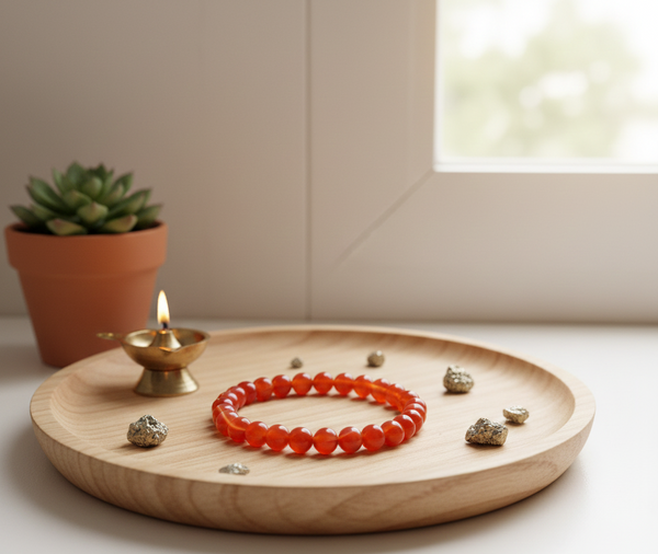 Natural Carnelian Bracelet