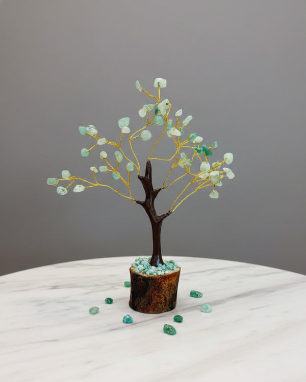 GREEN AVENTURIN CRYSTAL TREE