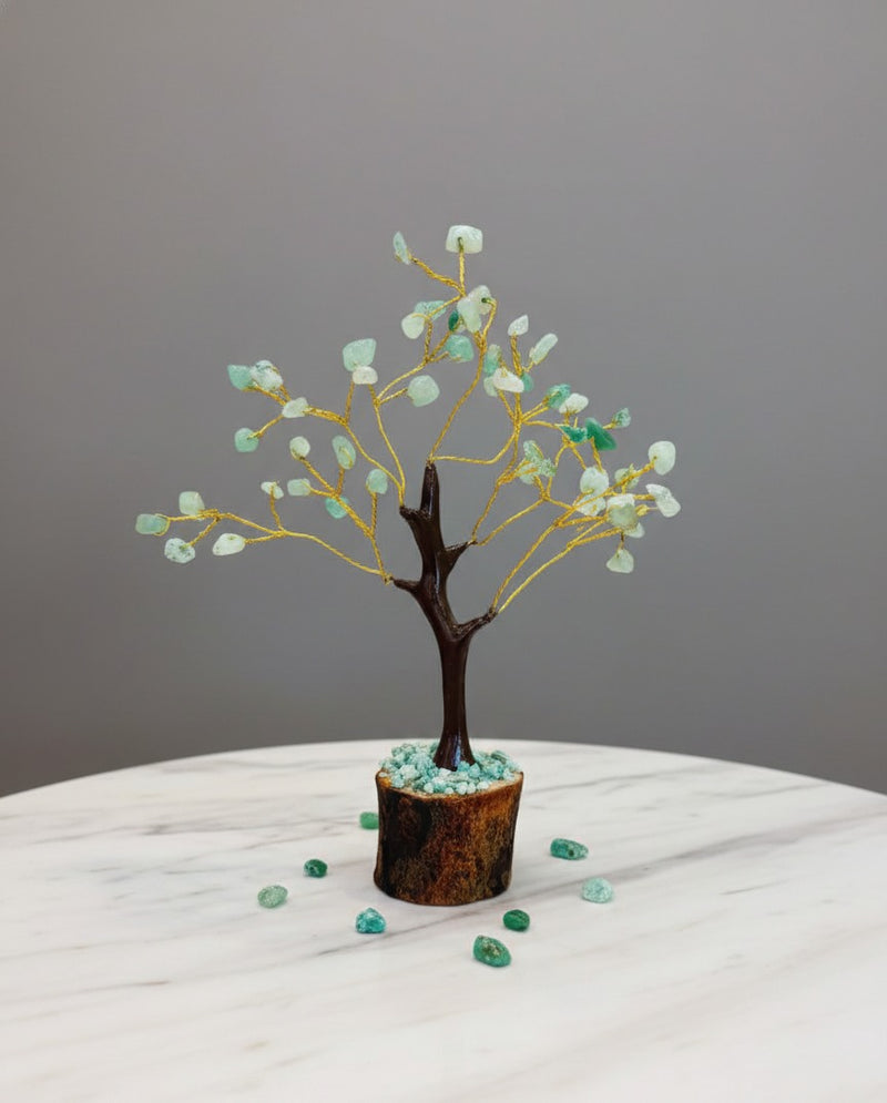 GREEN AVENTURIN CRYSTAL TREE