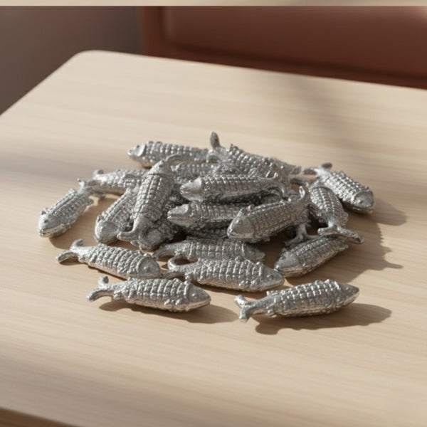 LEAD FISH (SET OF 11)