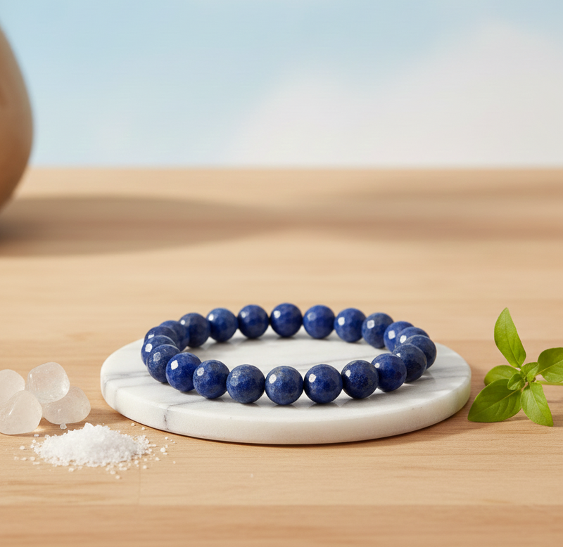 Natural Lapis Lazuli Bracelet