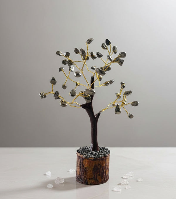 PYRITE CRYSTAL TREE
