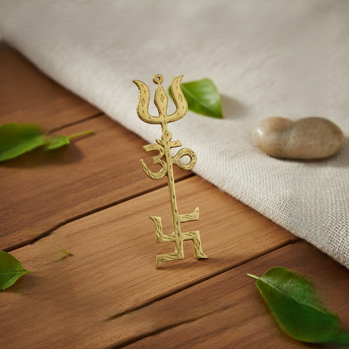 Brass Trishakti Yantra