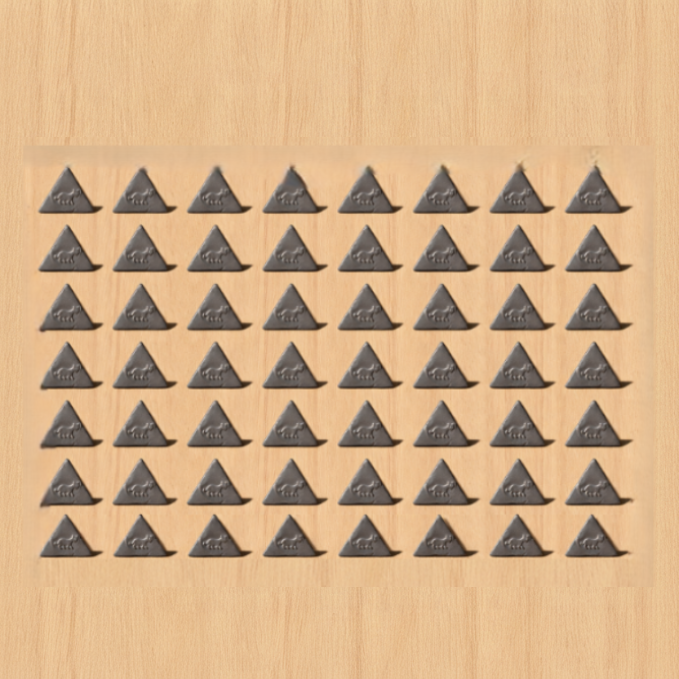 Lead Ketu Yantra (Set of 108)