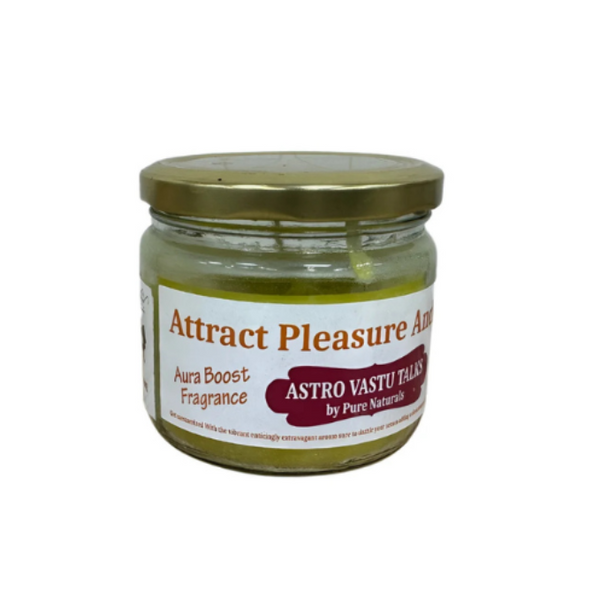 Attract Pleasure and Peace Candle