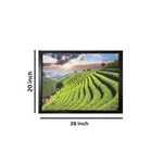 Green Landscape Painting