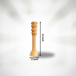 Wood Ashoka Pillar