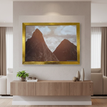 Dual Mountain Painting