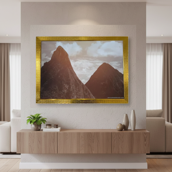 Dual Mountain Painting