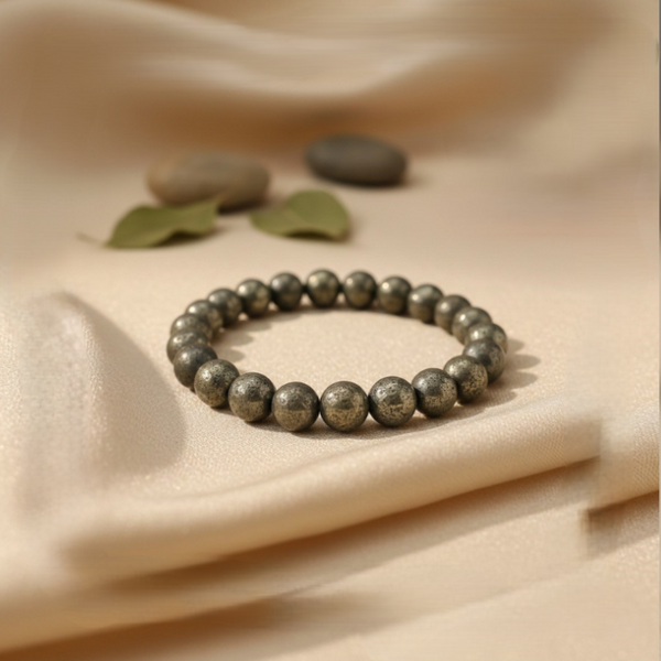 Raw Pyrite Bracelet