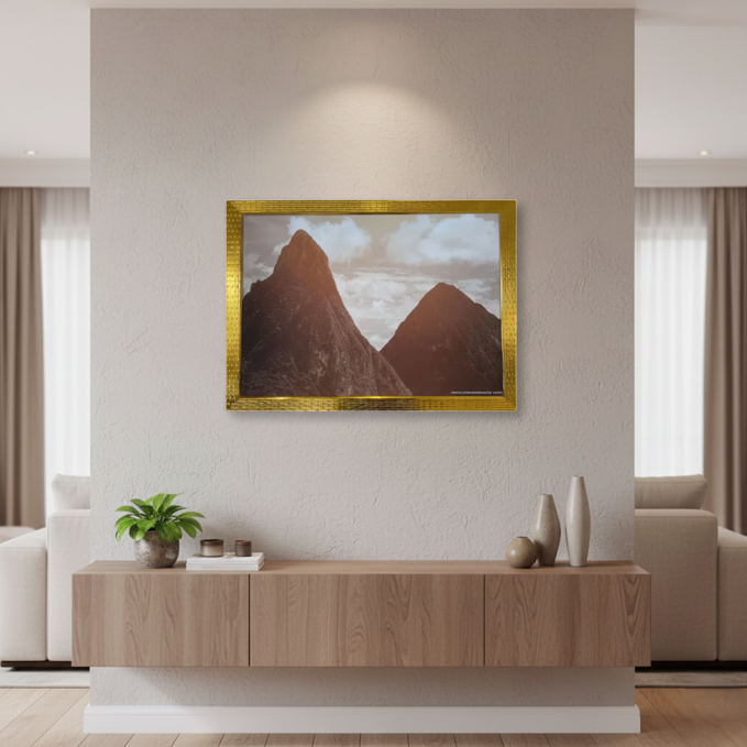 Dual Mountain Painting (Small)