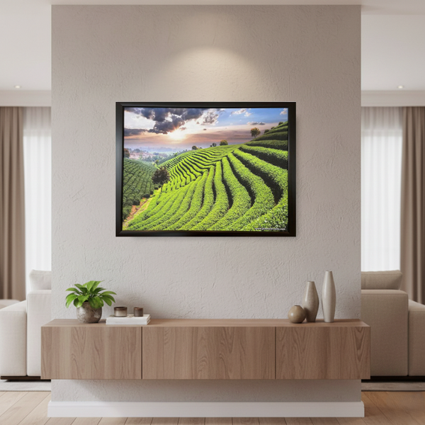 Green Landscape Painting (Small )