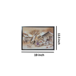 Village Scene Painting (Small)