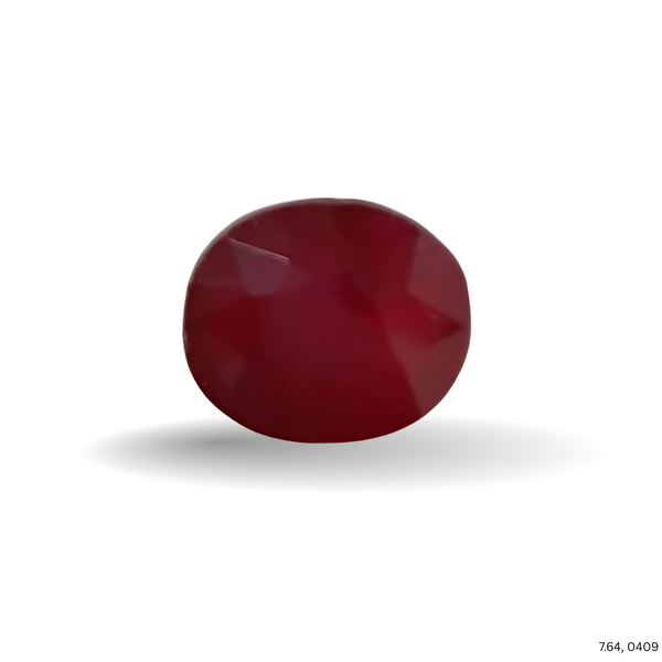 7.64 CARAT RUBY (GRADE A)