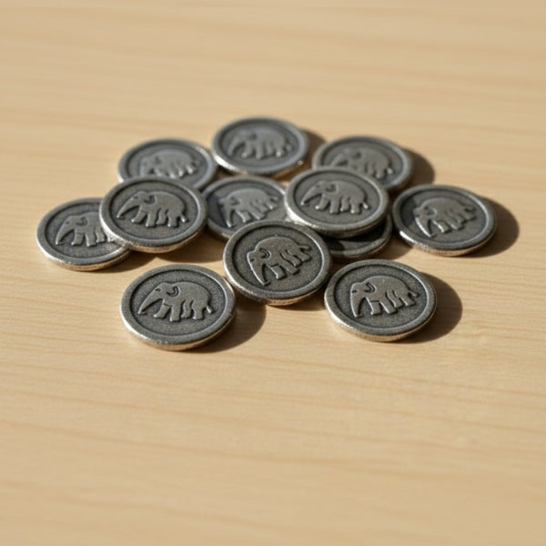 Lead rahu coins (set of 11)