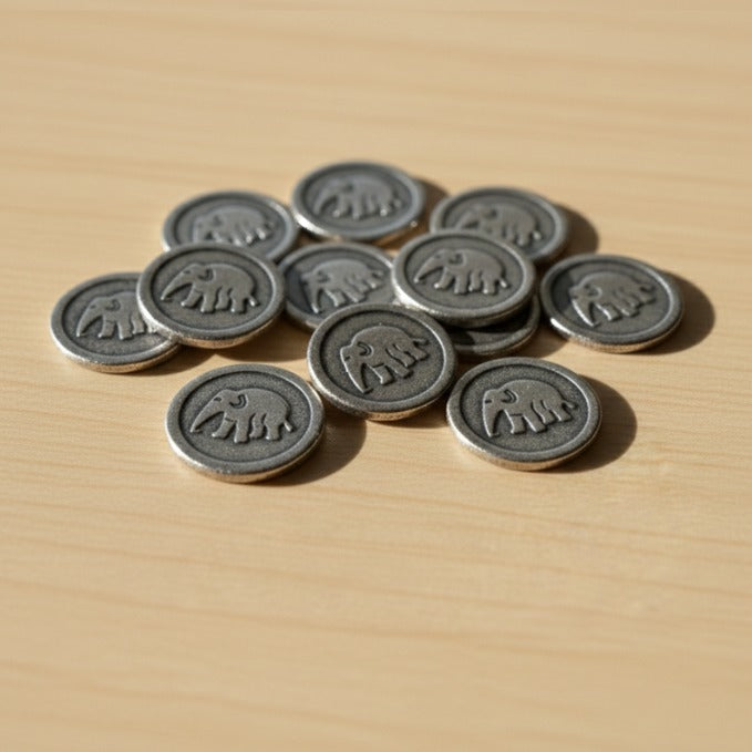 Lead rahu coins (set of 11)