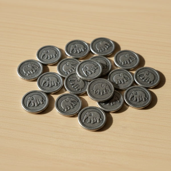Lead rahu coins (set of 21)