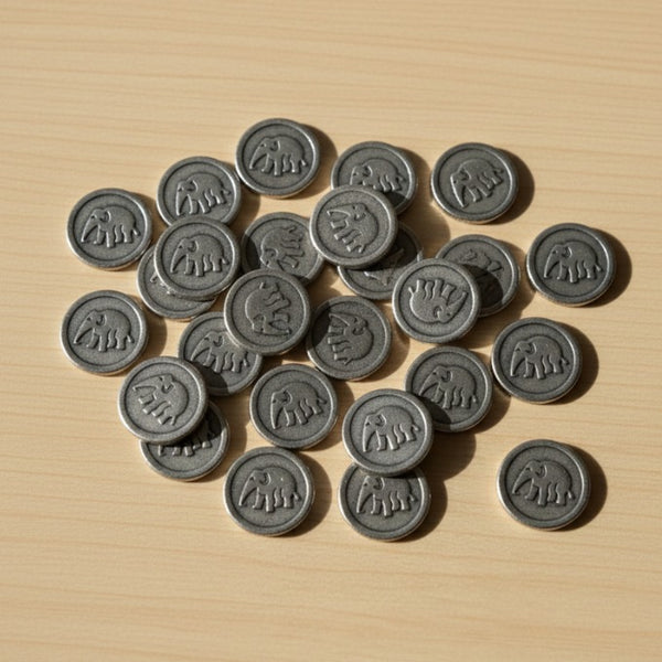 Lead rahu coins (set of 31)