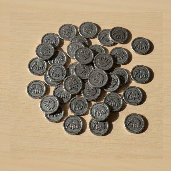 Lead rahu coins (set of 51)