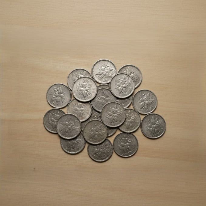 Lead shani coins (set of 21)